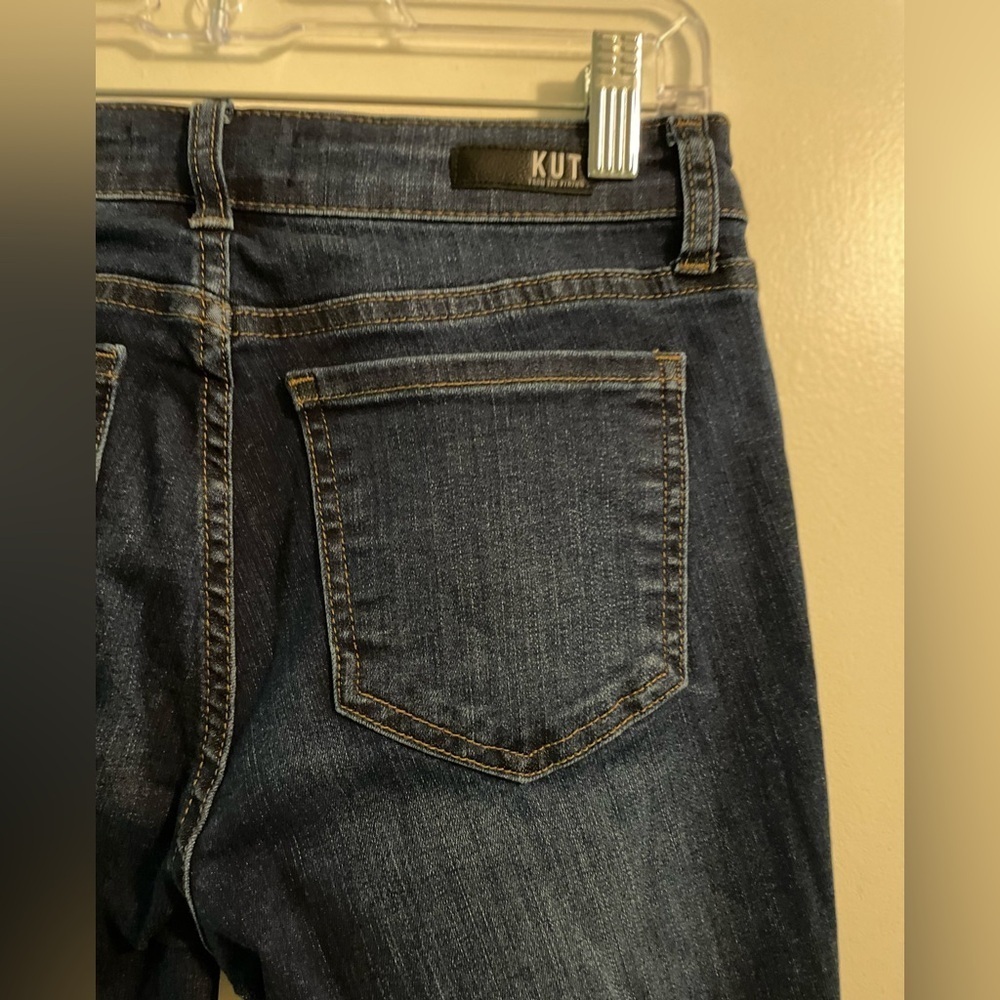 Kut From The Kloth Catherine Boyfriend Jean Blue Denim Size 0 - Picture 11 of 15